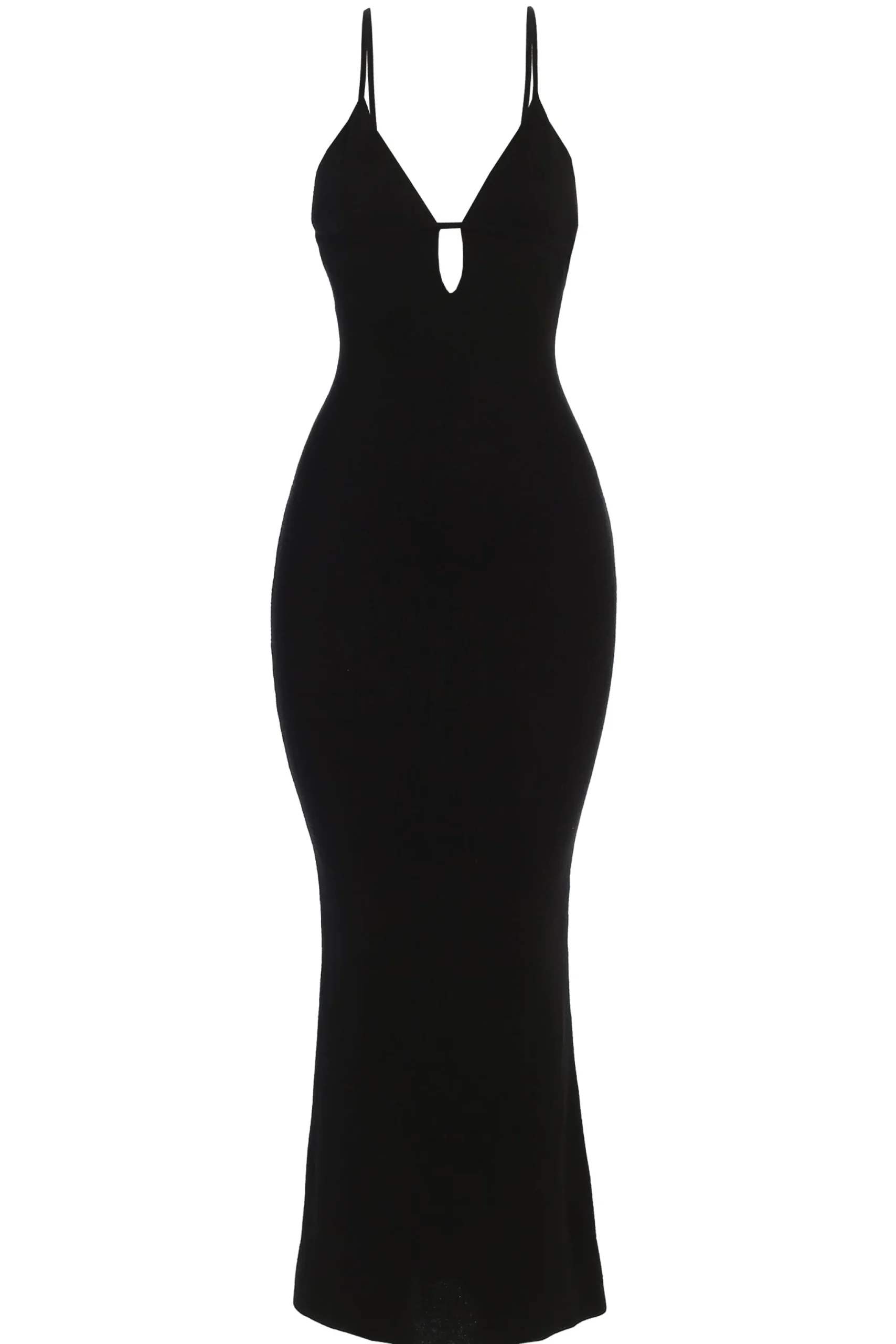 Black Sun Rays Knit Maxi Dress*JLUXLABEL Hot