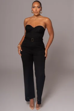 Black Sweetheart Aroma Jumpsuit*JLUXLABEL Hot