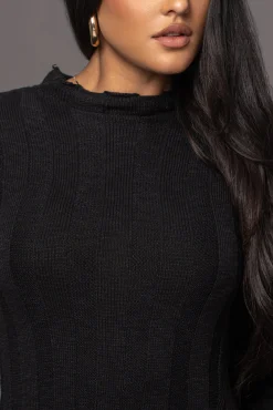 Black Take A Chance Ribbed Pant Set*JLUXLABEL Outlet