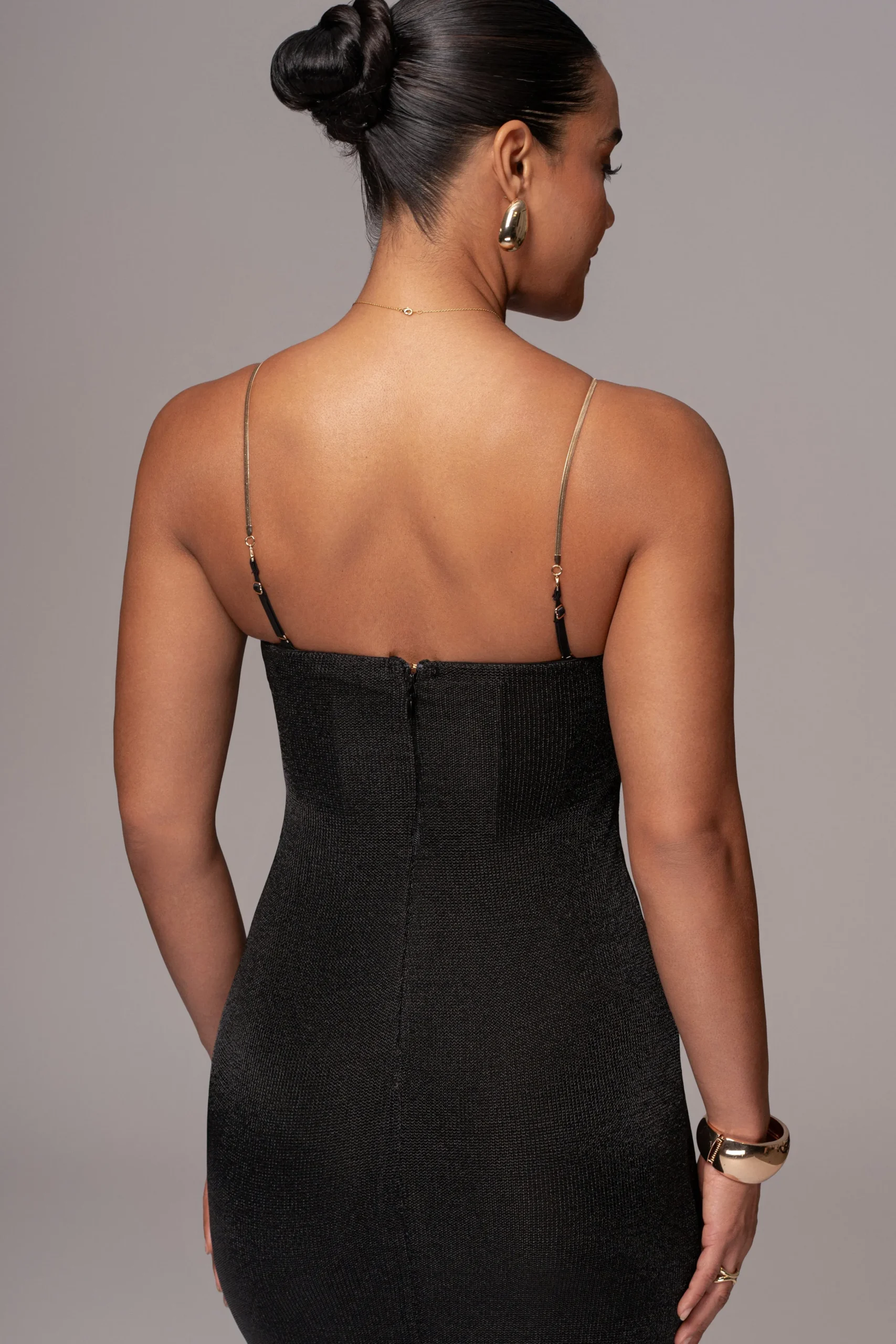 Black Twilight Elegance Maxi Dress*JLUXLABEL Clearance