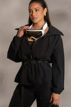 Black Willow Belted Jacket*JLUXLABEL Best