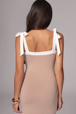 Black/Beige Clarice Reversible Maxi Dress*JLUXLABEL Fashion