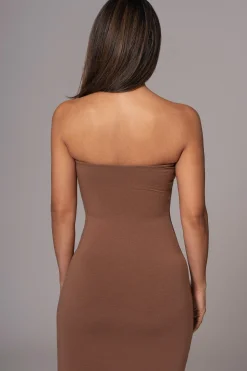 Black/Pecan Shelley Reversible Maxi Dress*JLUXLABEL Hot