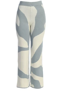 Blue Abstract Tiarra Pants*JLUXLABEL Hot