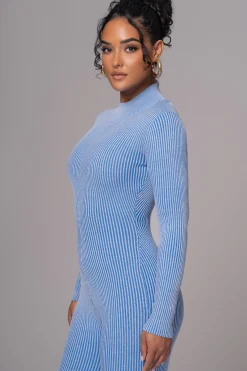 Blue In Control Stirrup Jumpsuit*JLUXLABEL Online