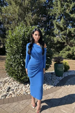 Blue Paradise Hills Maxi Skirt*JLUXLABEL Outlet