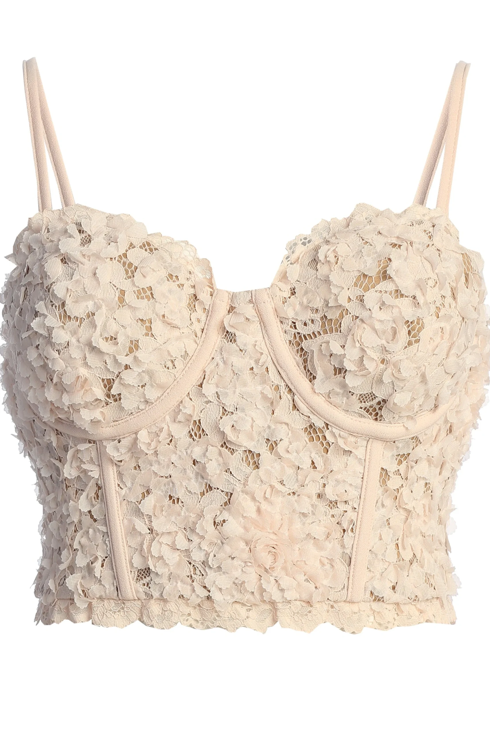 Blush Yours Truly Lace Corset*JLUXLABEL Hot