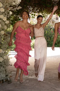 Blush Yours Truly Lace Corset*JLUXLABEL Hot