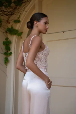 Blush Yours Truly Lace Corset*JLUXLABEL Hot