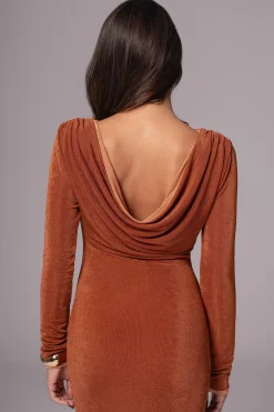 Bronze/Sienna Ashton Reversible Maxi Dress*JLUXLABEL Hot