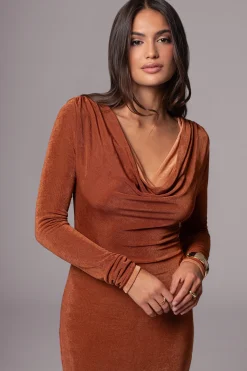 Bronze/Sienna Ashton Reversible Maxi Dress*JLUXLABEL Hot