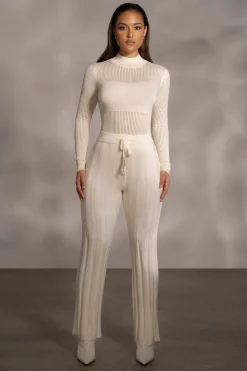 Buttercream Darcey Ribbed Pants*JLUXLABEL Hot