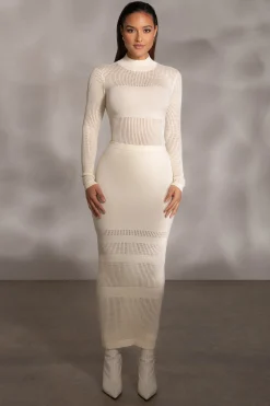 Buttercream Lina Knit Maxi Skirt*JLUXLABEL Clearance