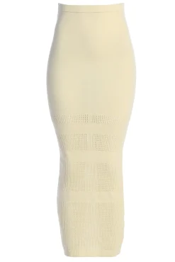 Buttercream Lina Knit Maxi Skirt*JLUXLABEL Clearance