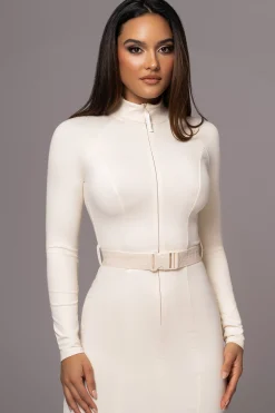 Buttercream Movement Mock Maxi Dress*JLUXLABEL Clearance