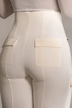 Buttercream Nyah Nylon Utility Pants*JLUXLABEL Fashion