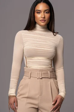 Buttercream Santiana Turtleneck Top*JLUXLABEL Best