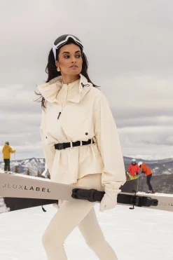 Buttercream Willow Belted Jacket*JLUXLABEL Outlet