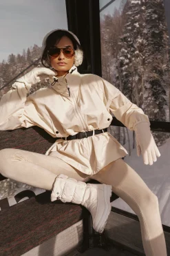 Buttercream Willow Belted Jacket*JLUXLABEL Outlet