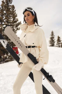 Buttercream Willow Belted Jacket*JLUXLABEL Outlet