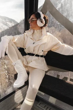 Buttercream Willow Belted Jacket*JLUXLABEL Outlet