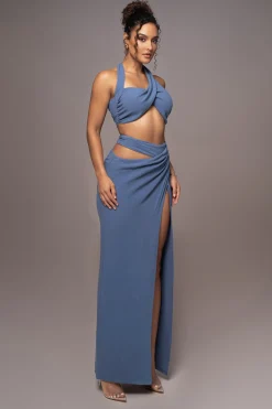 Chambray New Age Two Piece Skirt Set*JLUXLABEL Sale