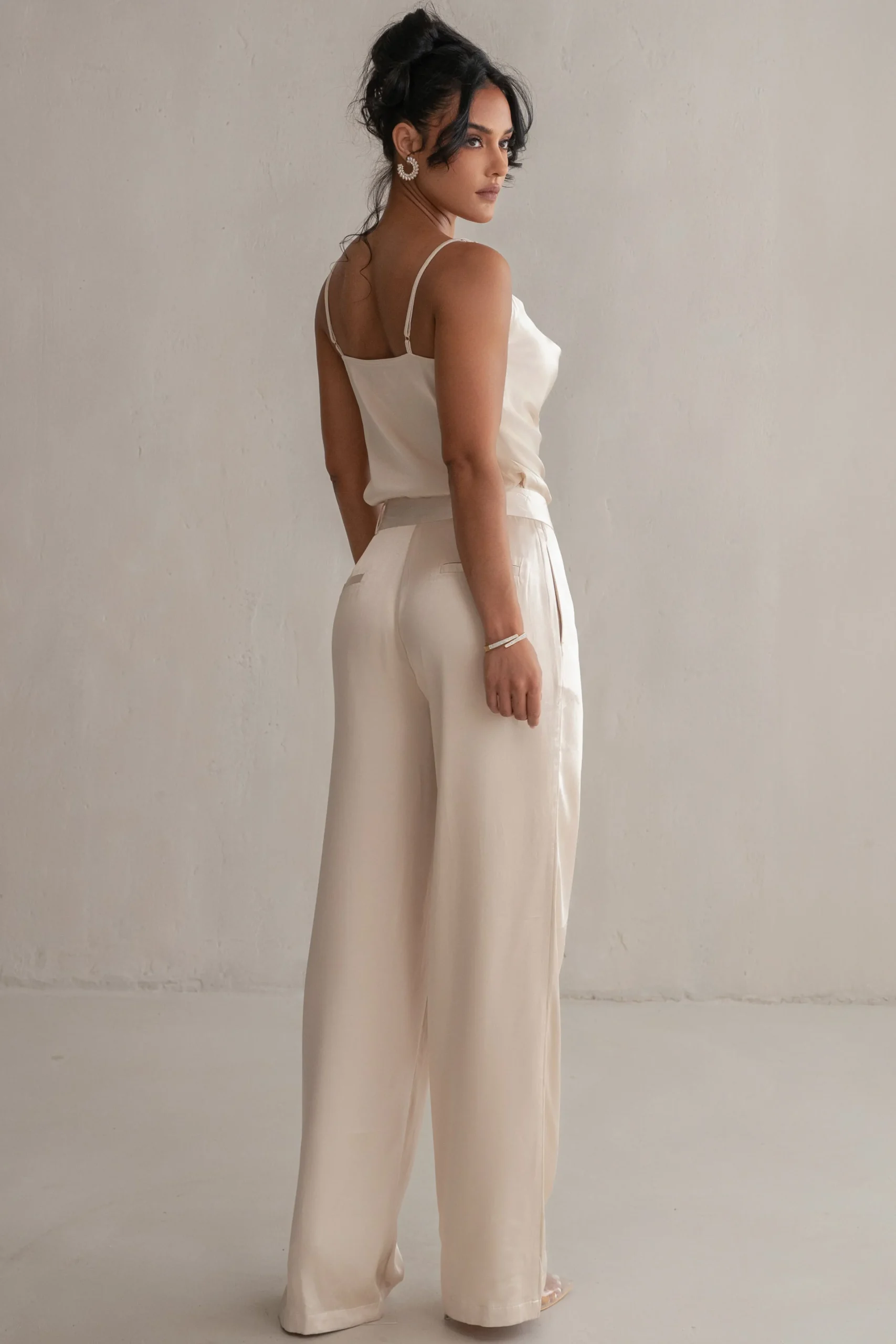 Champagne Amour Satin Top*JLUXLABEL Hot