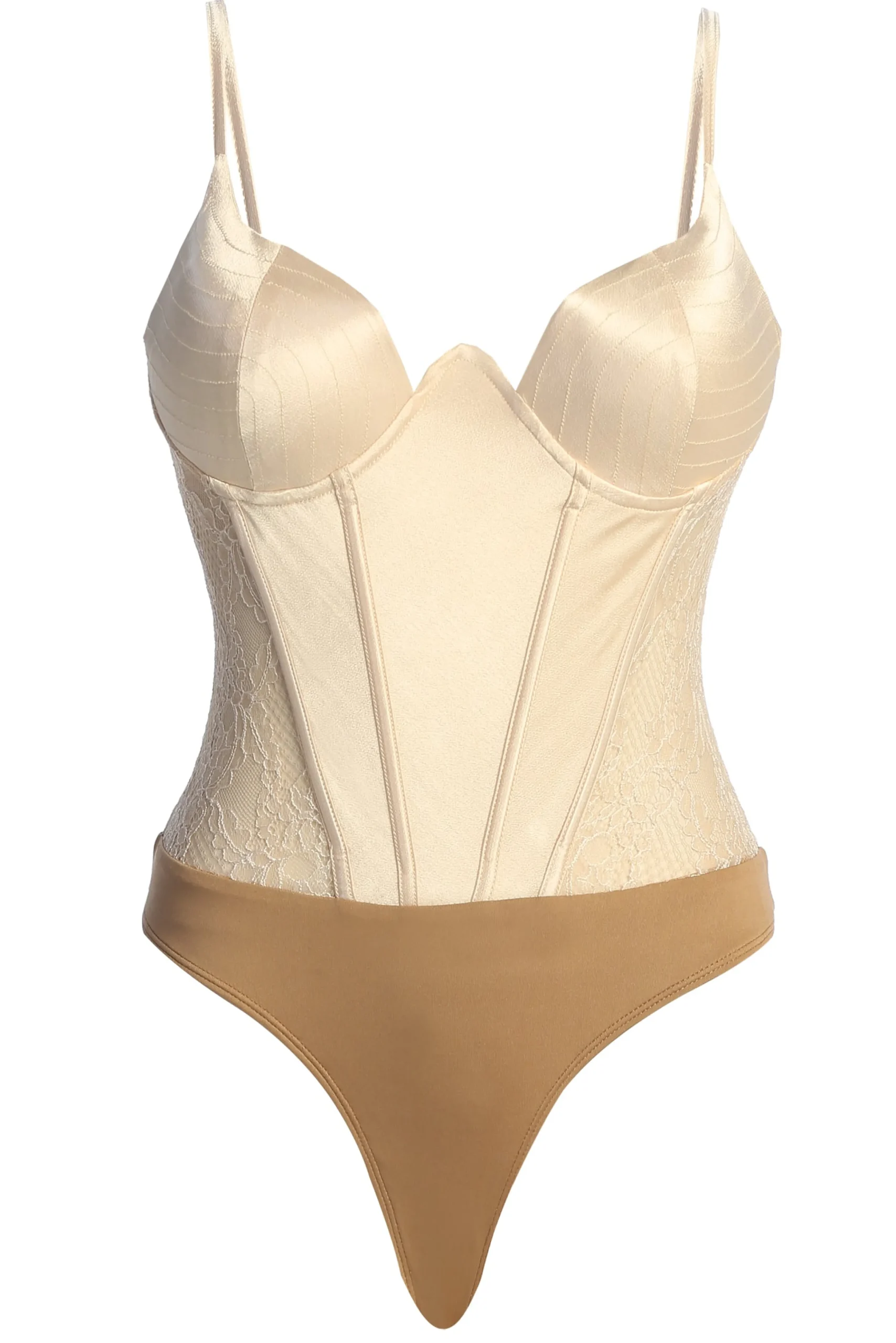 Champagne Incomparable Lace Bodysuit*JLUXLABEL Best