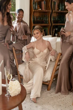 Champagne Incomparable Lace Bodysuit*JLUXLABEL Best