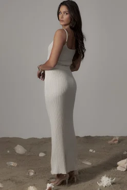 Champagne Serena Ribbed Skirt Set*JLUXLABEL Hot