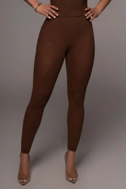 Chocolate Nina Mesh Pants*JLUXLABEL Sale