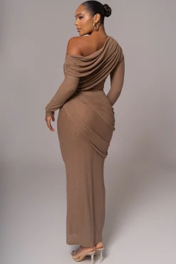 Chocolate Paradise Hills Maxi Skirt*JLUXLABEL Fashion