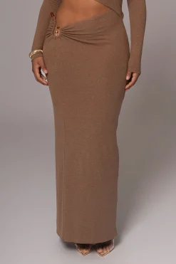 Chocolate Summer Romance Cutout Dress*JLUXLABEL Outlet