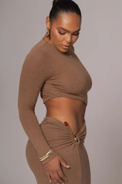 Chocolate Summer Romance Cutout Dress*JLUXLABEL Outlet