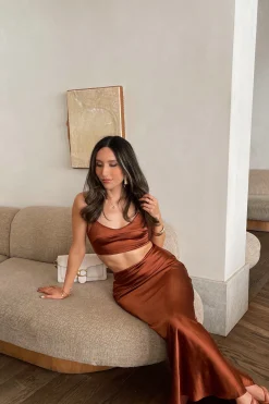 Copper Isella 2-Piece Skirt Set*JLUXLABEL Outlet