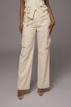 Cream Aeris Pant Set*JLUXLABEL Discount