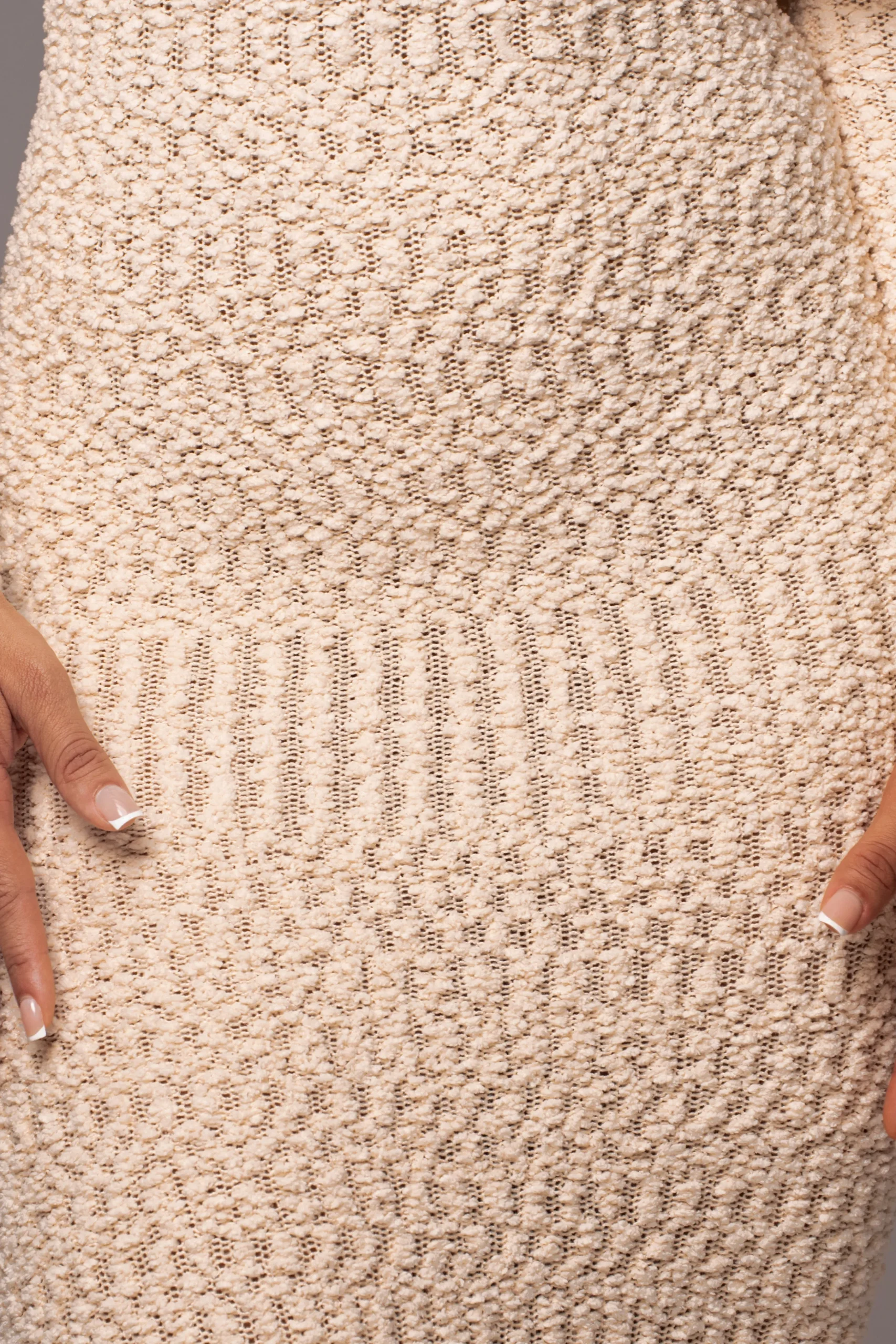 Cream Olivea Knit Maxi Dress*JLUXLABEL New