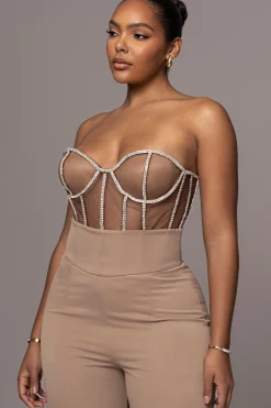 Dark Limited Edition Rhinestone Crystal Corset*JLUXLABEL Clearance