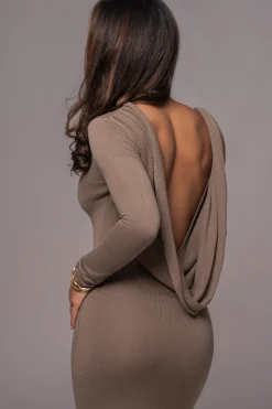 Deep Olive Heavenly Knit Maxi Dress*JLUXLABEL Online