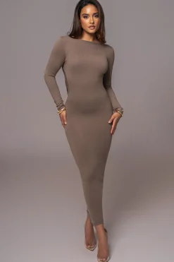 Deep Olive Heavenly Knit Maxi Dress*JLUXLABEL Online