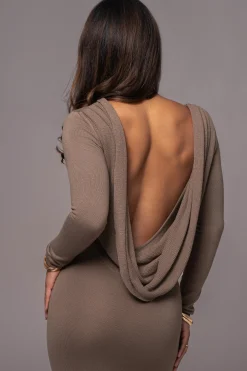 Deep Olive Heavenly Knit Maxi Dress*JLUXLABEL Online