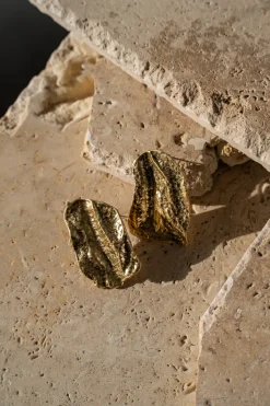 Gold Back In Time Earrings*JLUXLABEL Online