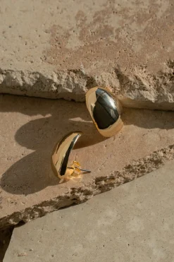 Gold Brie Earrings*JLUXLABEL Sale