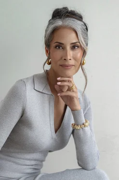 Gold Caris Mini Hoop Earrings*JLUXLABEL Discount