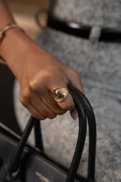 Gold Crossover Ring*JLUXLABEL Best