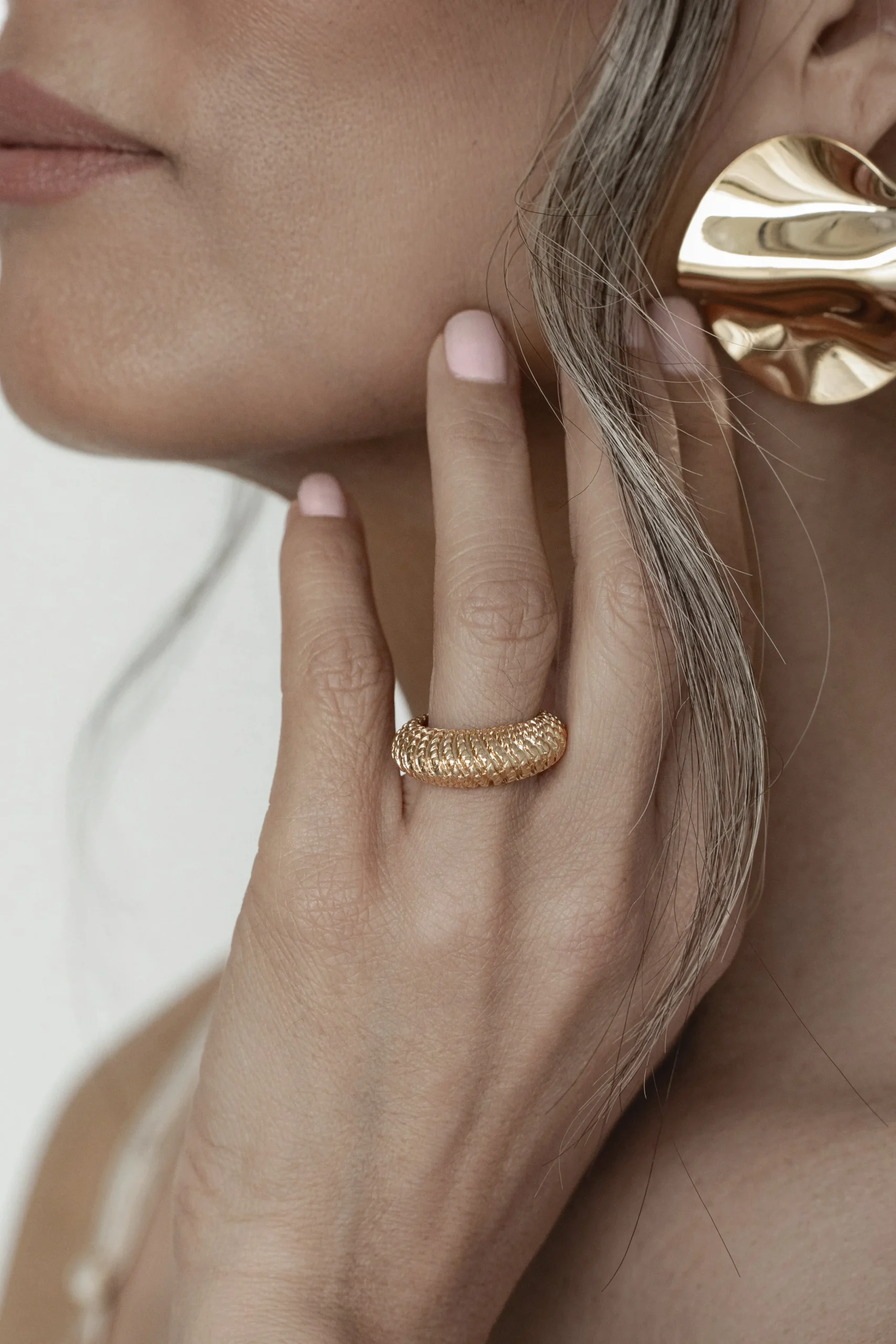 Gold Itzel Ring*JLUXLABEL Outlet