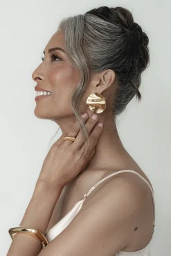 Gold Itzel Ring*JLUXLABEL Outlet