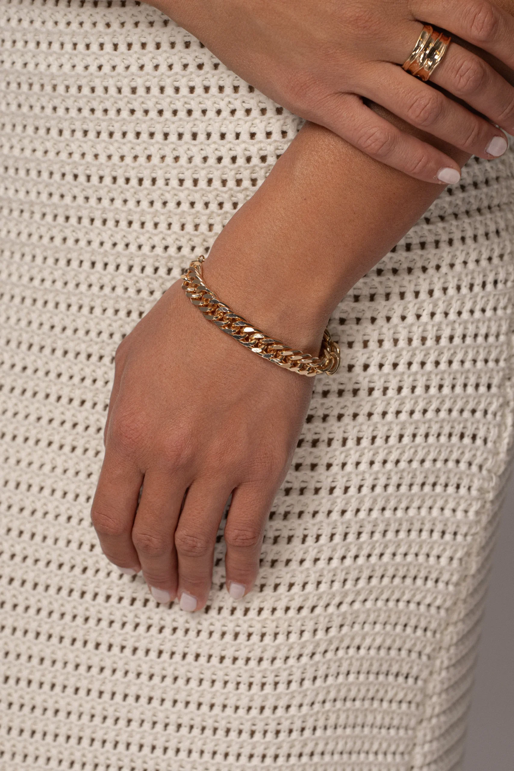 Gold Jones Chain Bracelet*JLUXLABEL Outlet