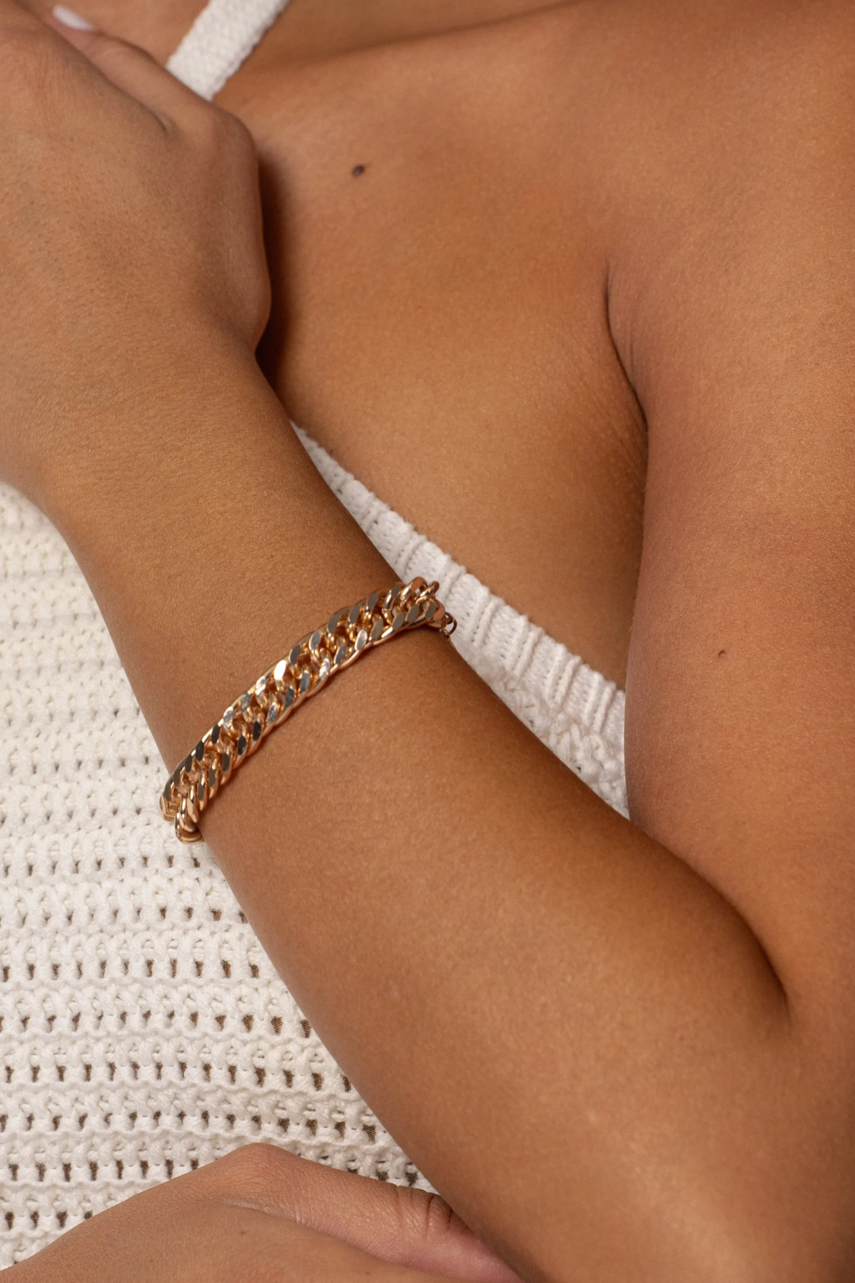 Gold Jones Chain Bracelet*JLUXLABEL Outlet