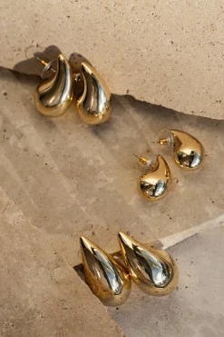 Gold Juli Earring Set*JLUXLABEL Online